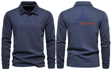 PARIS AIRPORT LONG SLEEVE POLO